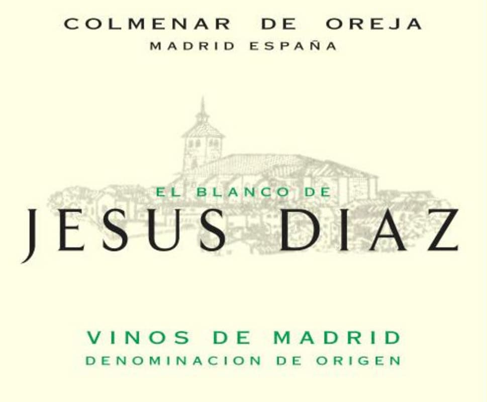 Jesus Diaz Winery Blanco Malvar 2010 Front Label