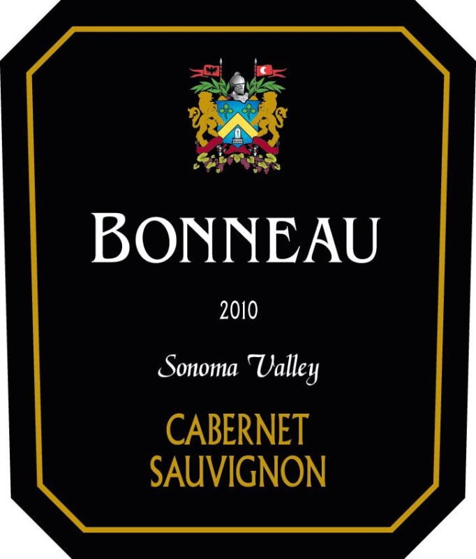 Bonneau Wines Cabernet Sauvignon 2010 Front Label