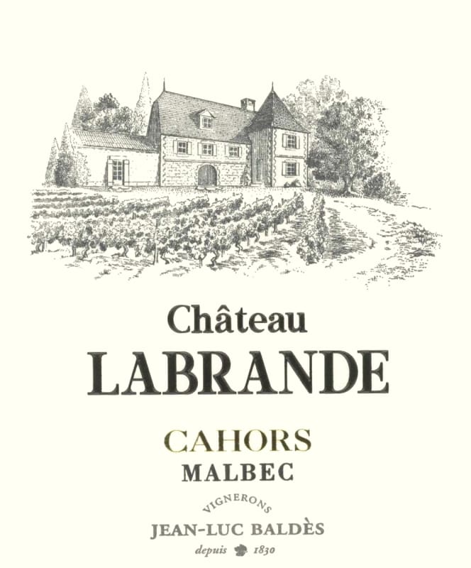 Triguedina Chateau Labrande 2011 Front Label