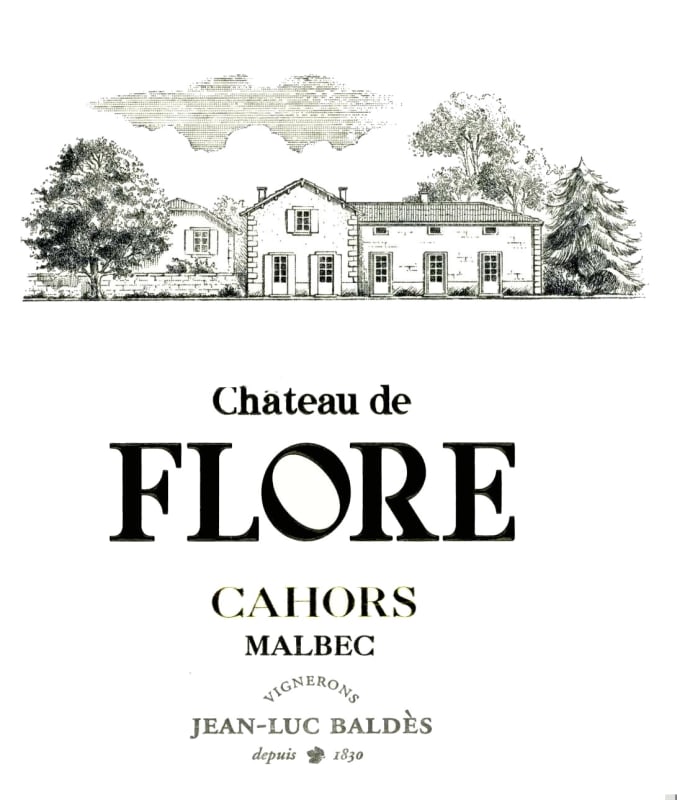Triguedina Chateau de Flore 2009 Front Label