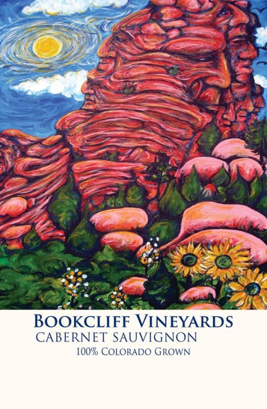Bookcliff Vineyards Cabernet Sauvignon 2012 Front Label