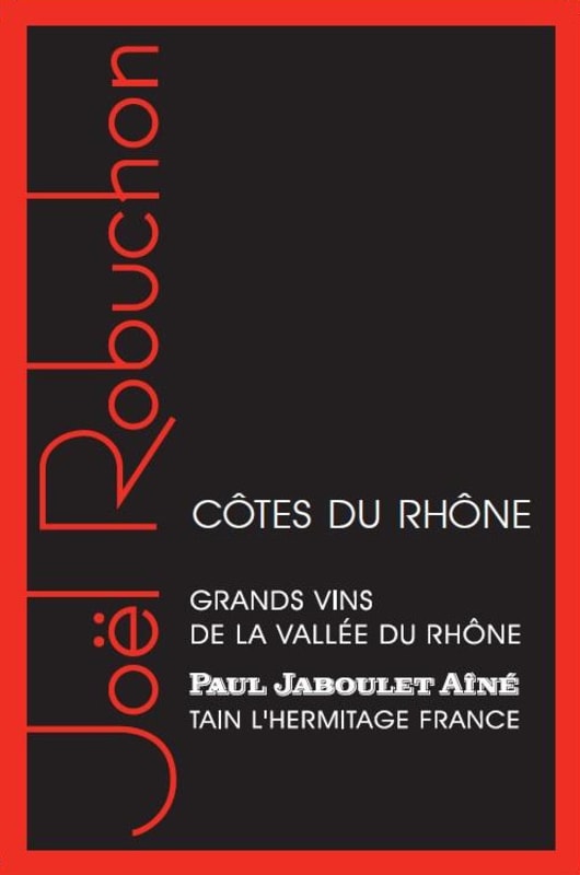 Joel Robuchon Selection Cotes du Rhone 2014 Front Label