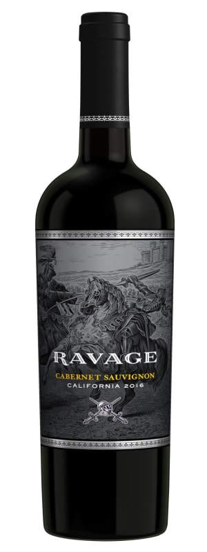 Ravage Cabernet Sauvignon 2016 Front Bottle Shot