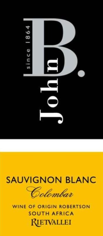 John B Sauvignon Blanc Colombar 2009 Front Label