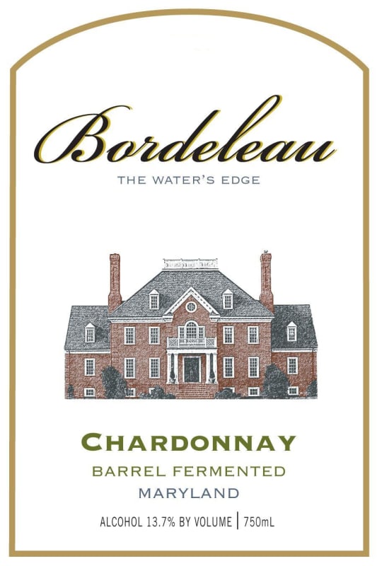 Bordeleau Vineyards & Winery Barrel Fermented Chardonnay 2008 Front Label