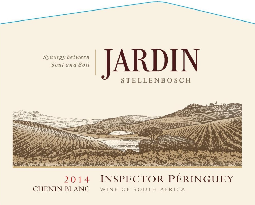 Jordan Wines Inspector Peringuey Chenin Blanc 2014 Front Label