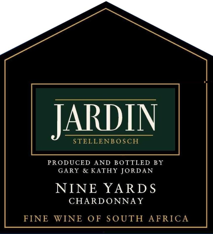 Jordan Wines Nine Yards Reserve Chardonnay 2013 Front Label