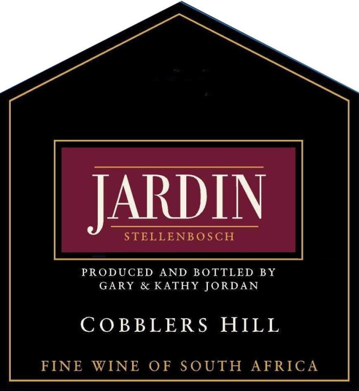 Jordan Wines Jardin Cobblers Hill Reserve Red 2012 Front Label