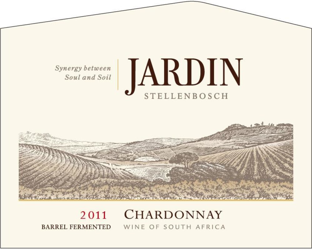 Jordan Wines Jardin Chardonnay 2011 Front Label
