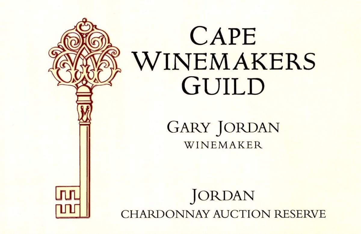 Jordan Wines Cape Winemakers Guild Reserve Chardonnay 2010 Front Label