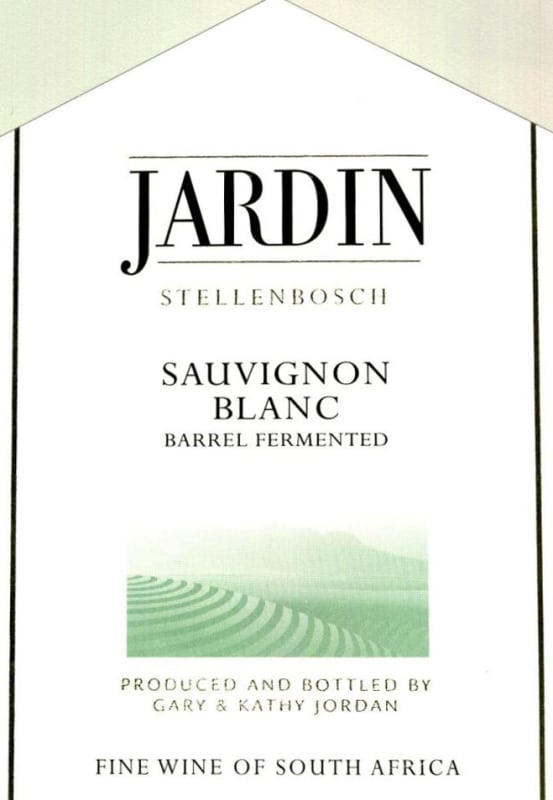 Jordan Wines Barrel Fermented Sauvignon Blanc 2008 Front Label