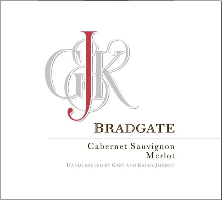 Jordan Wines Bradgate Cabernet Sauvignon Merlot 2011 Front Label