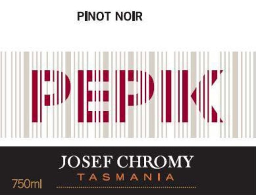 Josef Chromy Cellars Pepik Pinot Noir 2011 Front Label