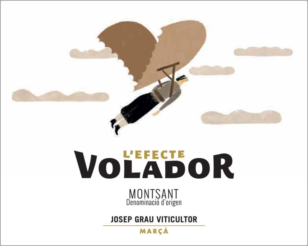 Josep Grau Viticultor L'Efecte Volador 2014 Front Label