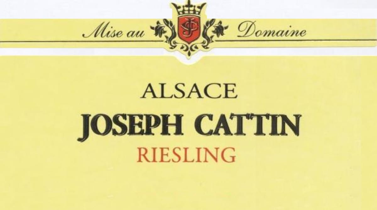 Joseph Cattin Riesling 2011 Front Label