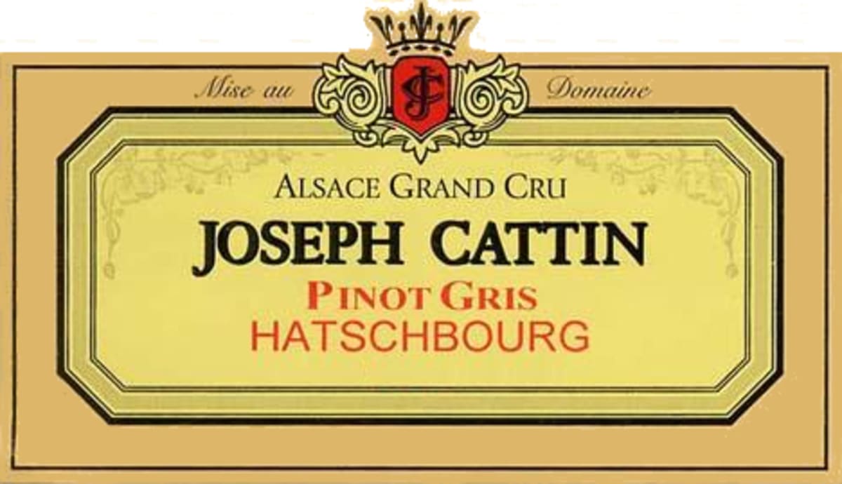 Joseph Cattin Hatschbourg Pinot Gris 2011 Front Label
