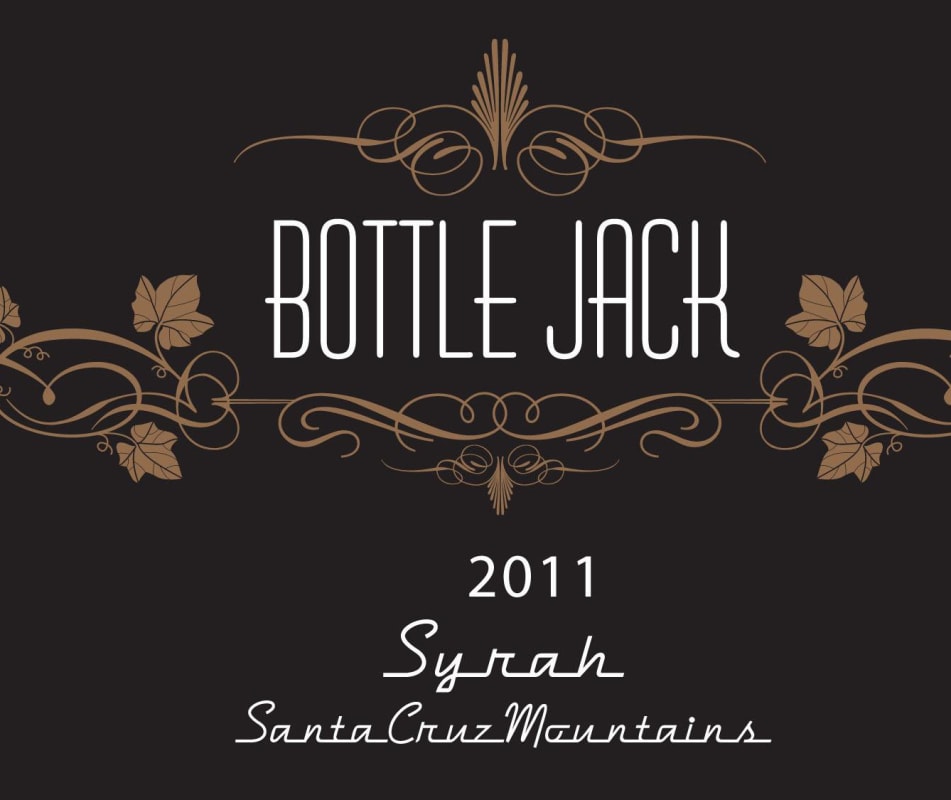Bottle Jack Winery Syrah 2011 Front Label