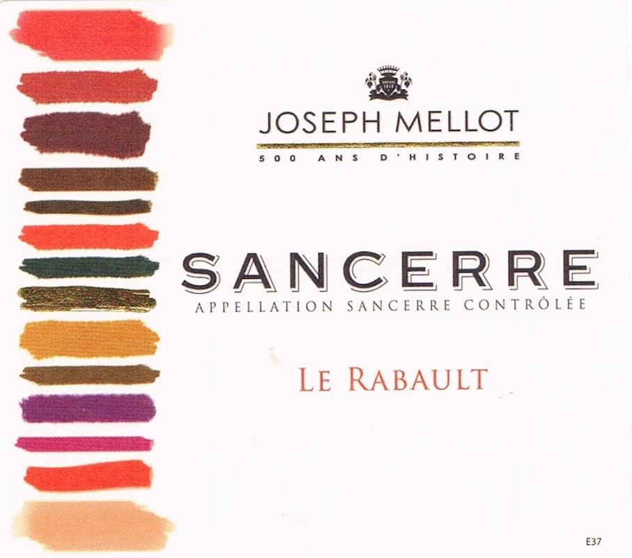 Joseph Mellot Sancerre Le Rabault Rouge 2015 Front Label