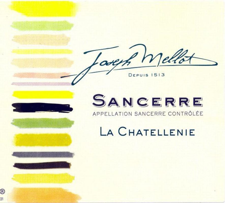 Joseph Mellot Sancerre La Chatellenie 2012 Front Label