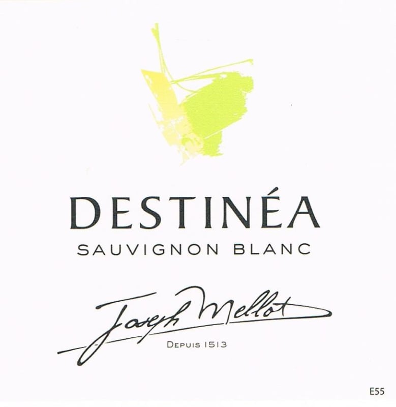 Joseph Mellot Destinea Sauvignon Blanc 2015 Front Label
