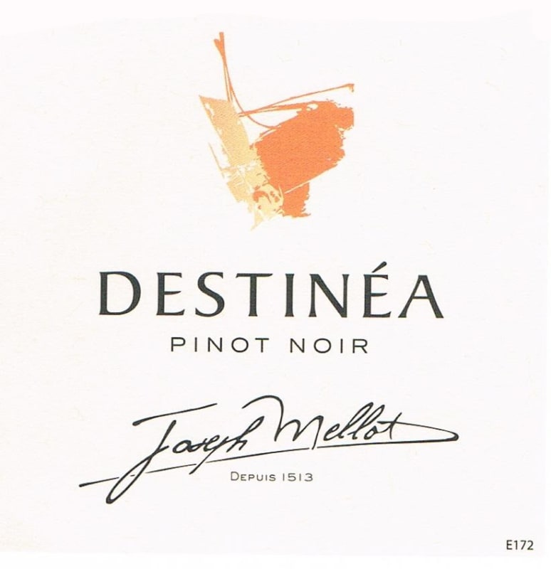 Joseph Mellot Destinea Pinot Noir Rouge 2013 Front Label