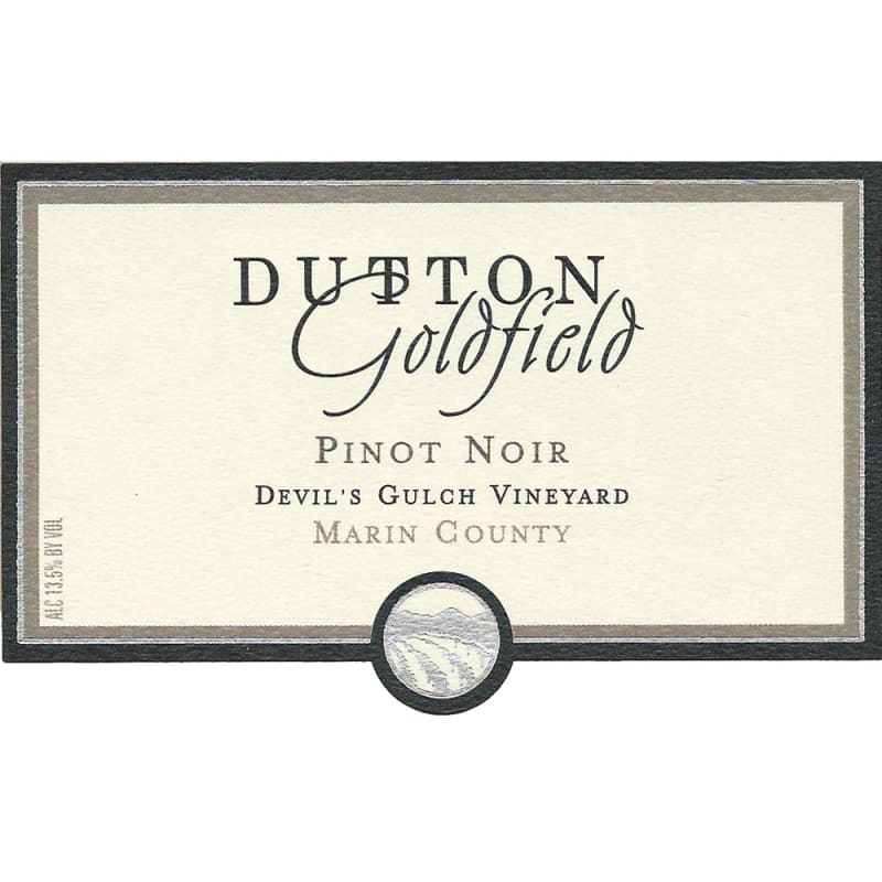 Dutton-Goldfield Devil's Gulch Vineyard Pinot Noir 2013 Front Label