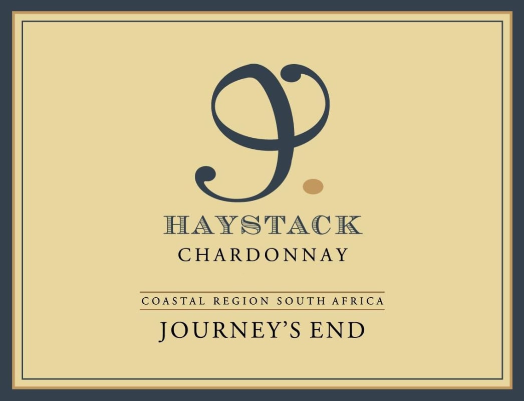 Journey's End Haystack Chardonnay 2012 Front Label