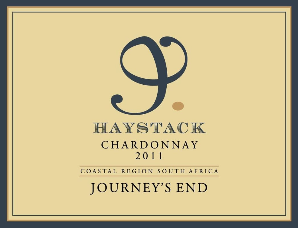 Journey's End Haystack Chardonnay 2011 Front Label