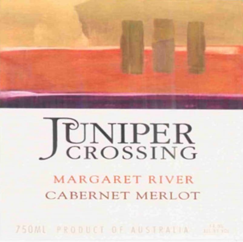 Juniper Estate Crossing Cabernet Sauvignon Merlot 2012 Front Label