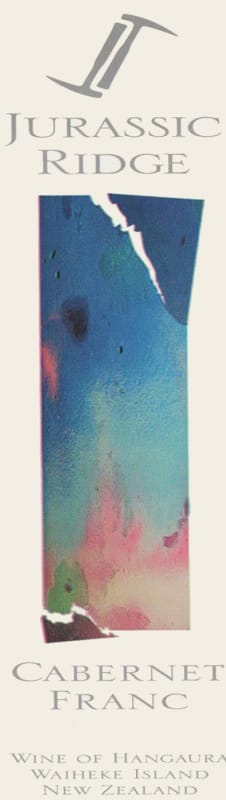 Jurassic Ridge Waiheke Island Cabernet Franc 2009 Front Label