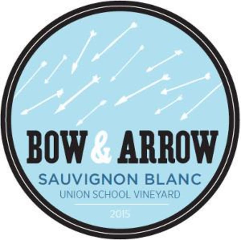 Bow & Arrow Wines Union School Vineyard Sauvignon Blanc 2015 Front Label