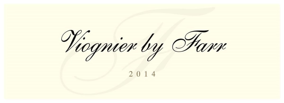 Kalvos Pty Ltd. By Farr Viognier 2014 Front Label