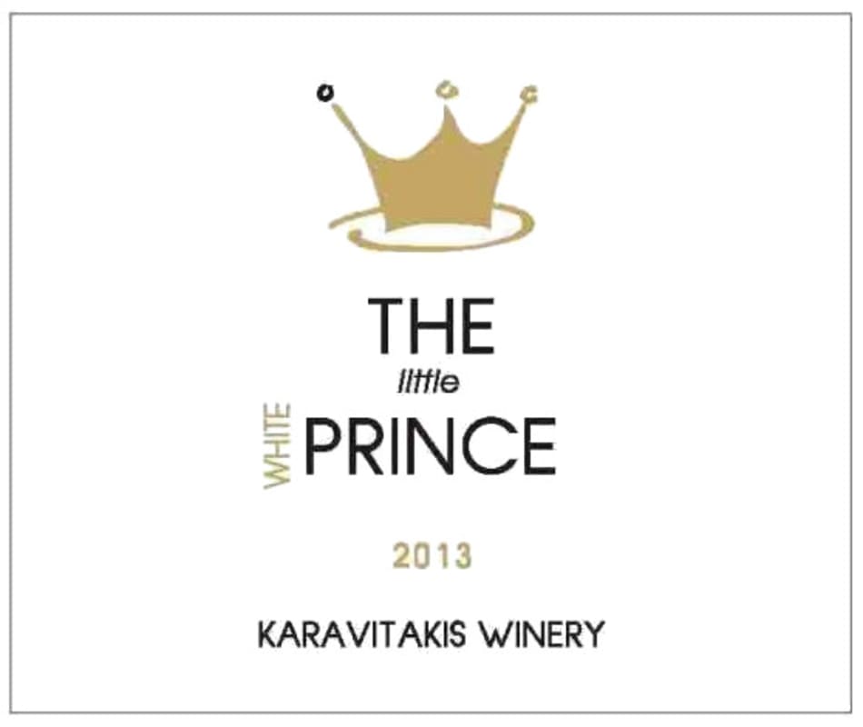 Karavitakis The Little Prince White 2013 Front Label
