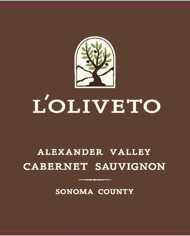 Brack Mountain Wine Company L'Oliveto Cabernet Sauvignon 2013 Front Label
