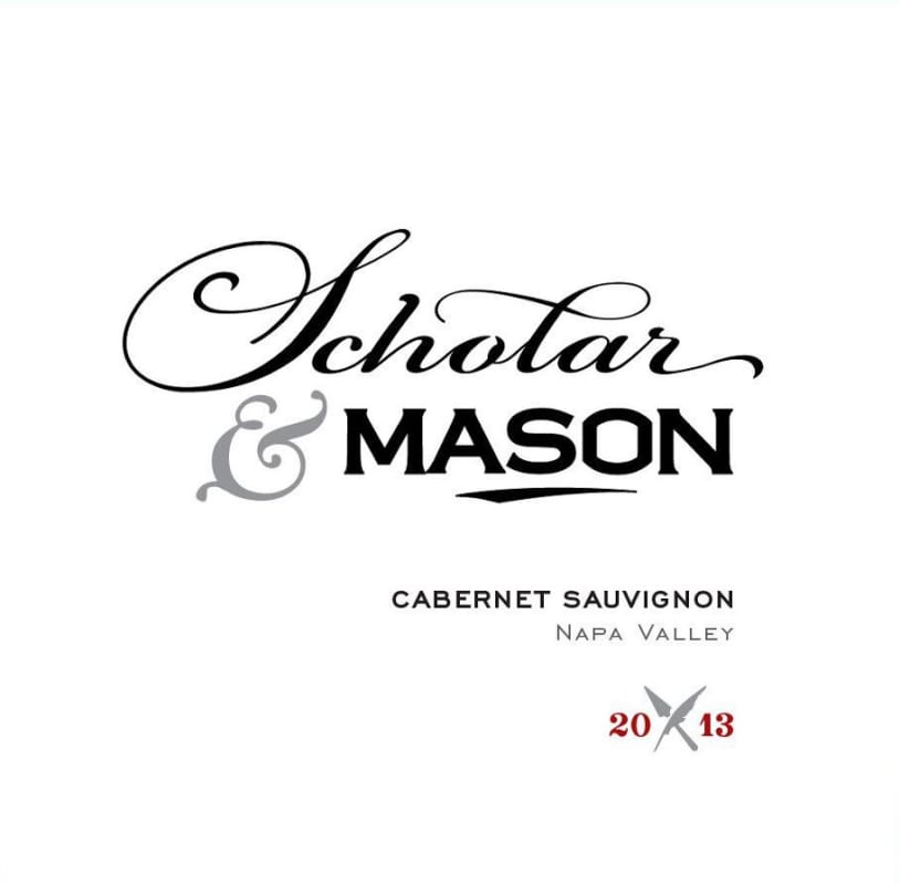 Brack Mountain Wine Company Scholar & MasonCabernet Sauvignon 2013 Front Label
