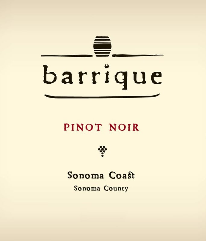 Brack Mountain Wine Company Barrique Pinot Noir 2014 Front Label