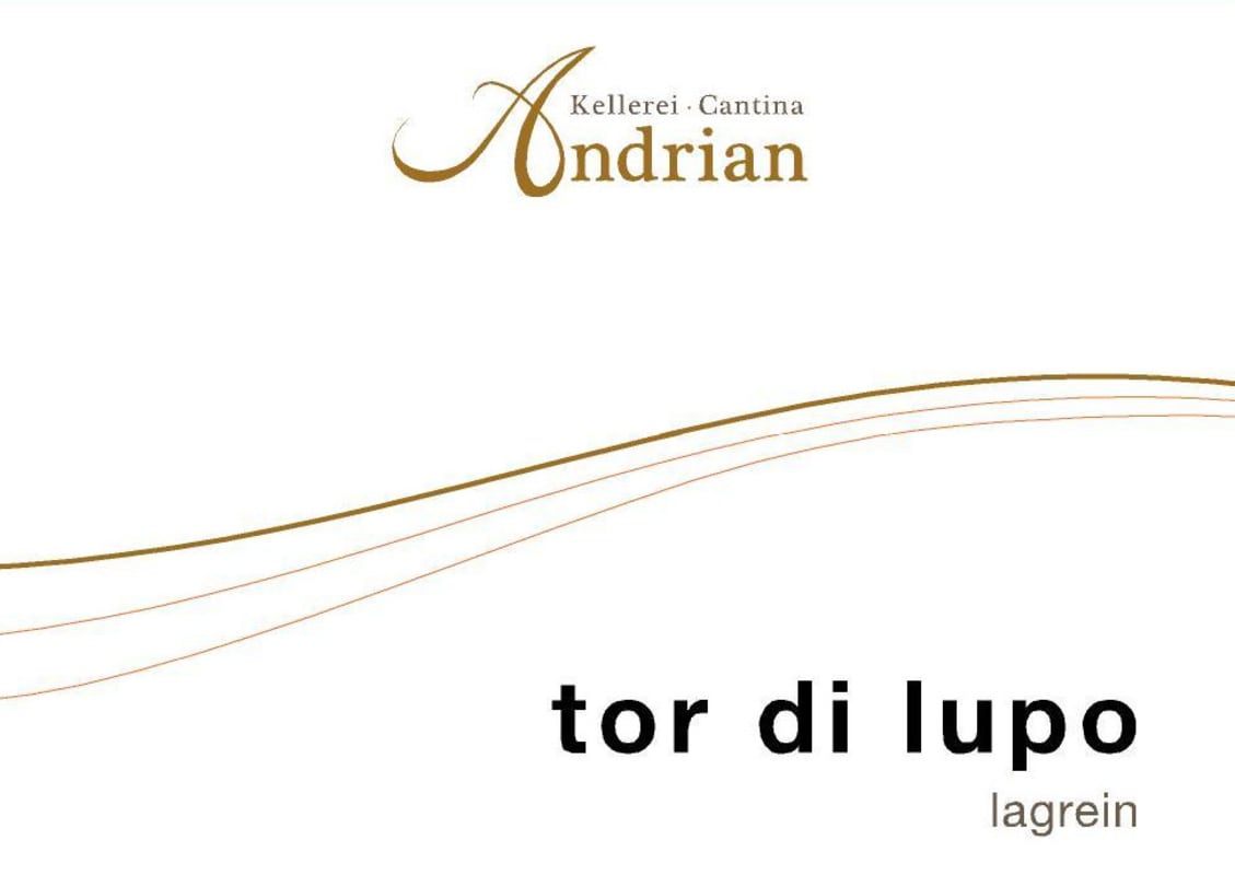 Cantina Andrian Alto Adige Tor di Lupo Riserva Lagrein 2012 Front Label