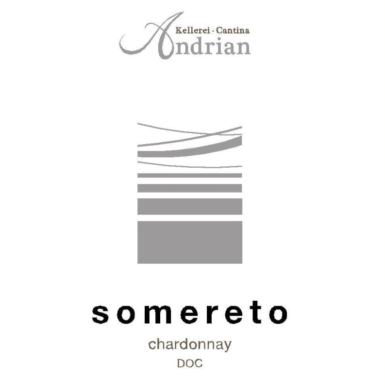 Cantina Andrian Somereto Chardonnay 2014 Front Label