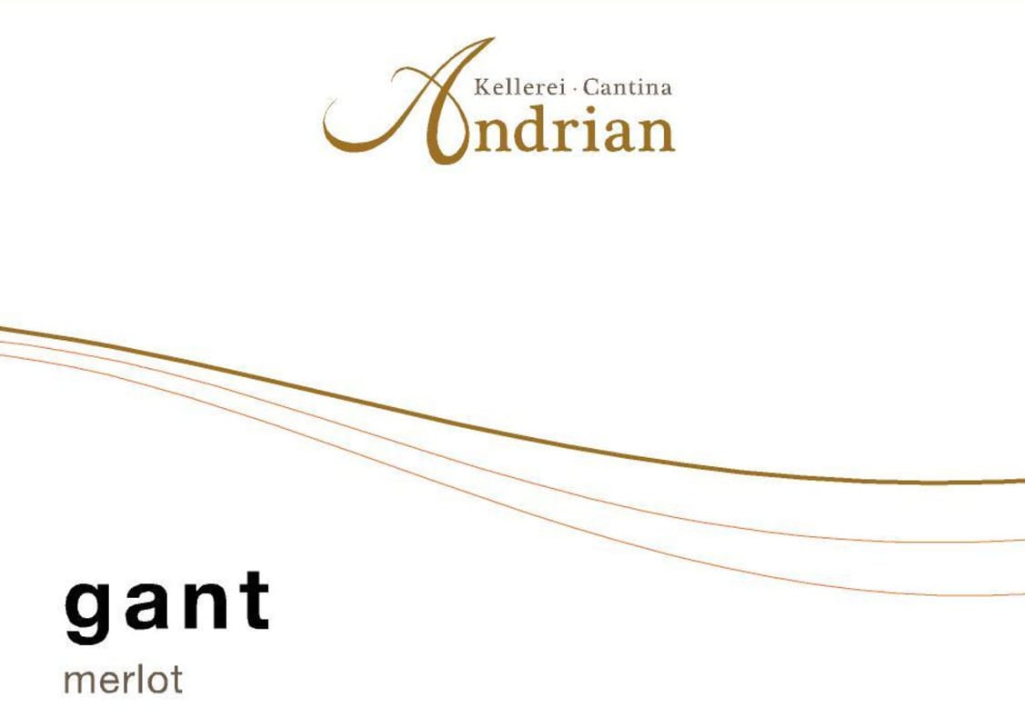 Cantina Andrian Alto Adige Gant Riserva Merlot 2008 Front Label
