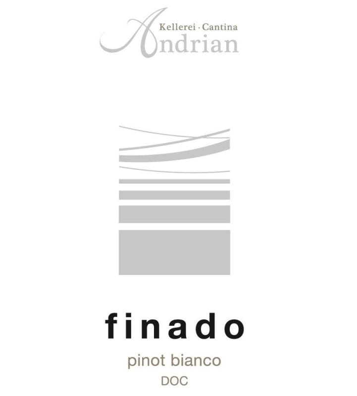Cantina Andrian Alto Adige Finado Pinot Bianco 2012 Front Label