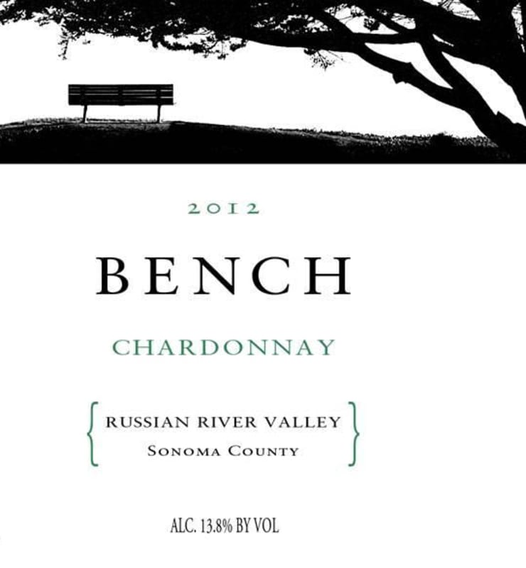 Brack Mountain Wine Company Bench Chardonnay 2012 Front Label