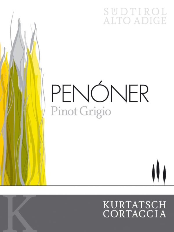 Kurtatsch Alto Adige Penoner Pinot Grigio 2010 Front Label