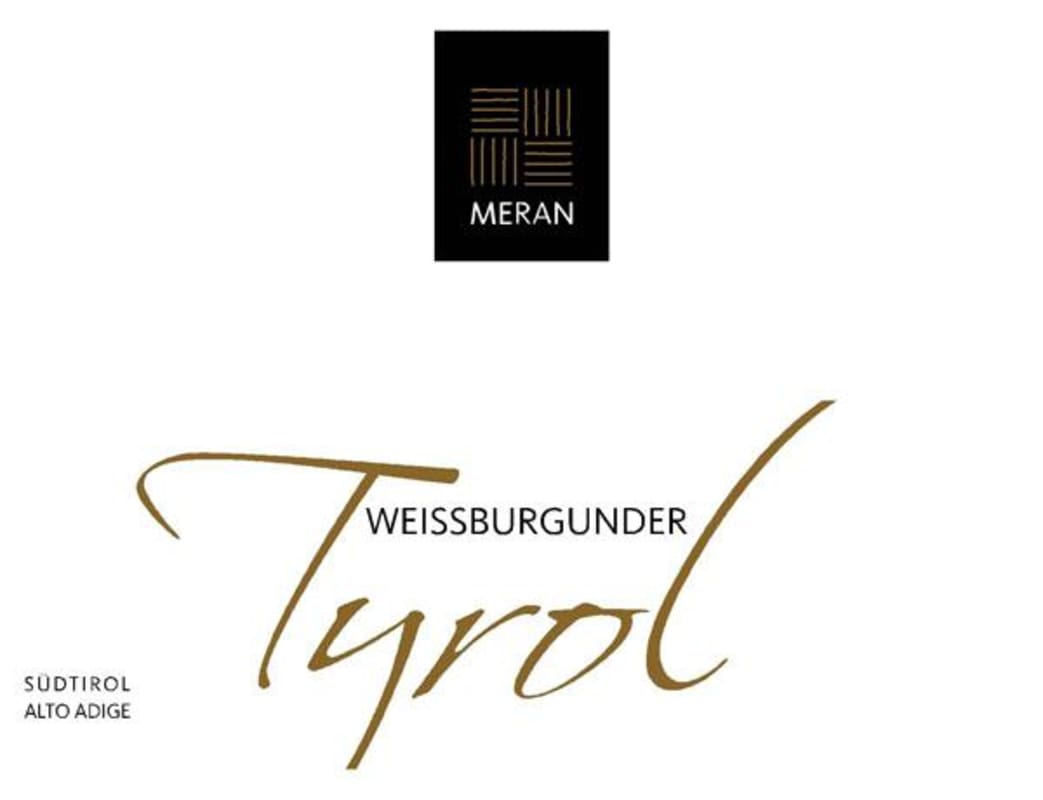 Kellerei Meran Burggrafler Sudtirol Alto Adige Tyrol Weissburgunder 2012 Front Label