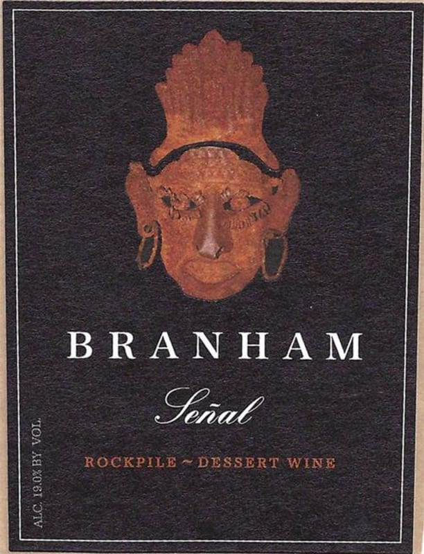 Branham Estate Wines Senal 2013 Front Label