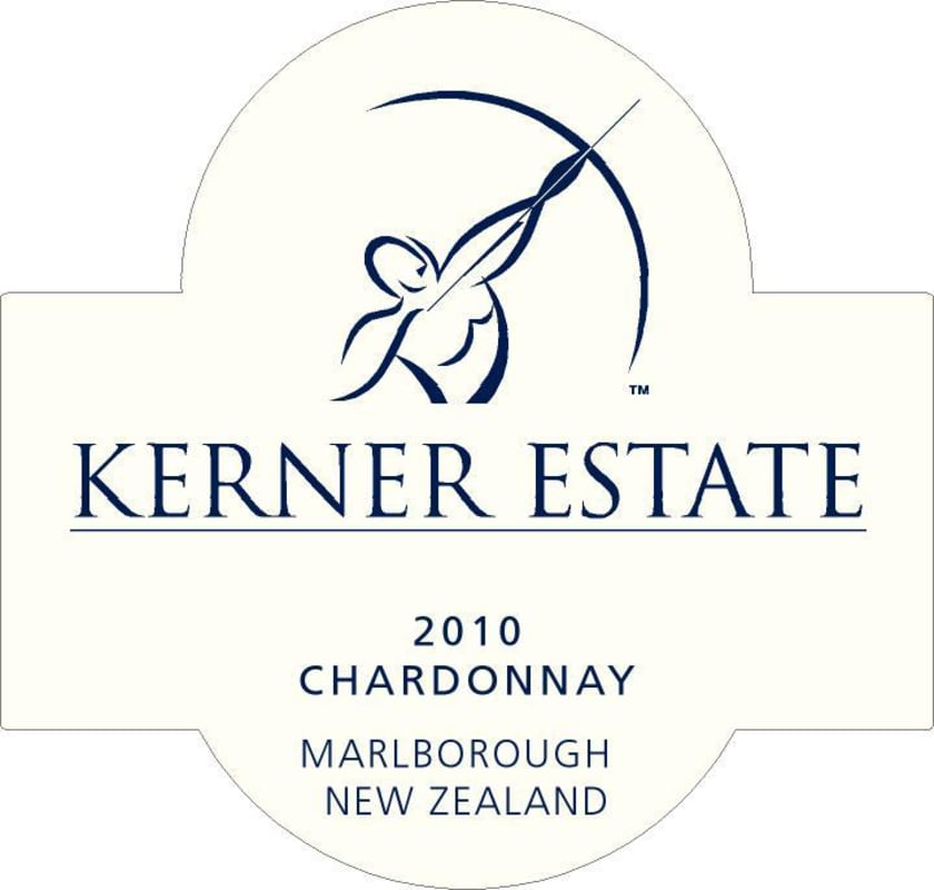 Kerner Estate Wines Marlborough Chardonnay 2010 Front Label
