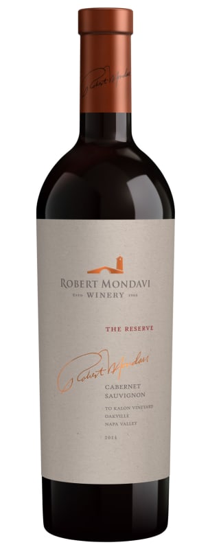 Robert Mondavi To Kalon Vineyard Reserve Cabernet Sauvignon 2014 Front Bottle Shot