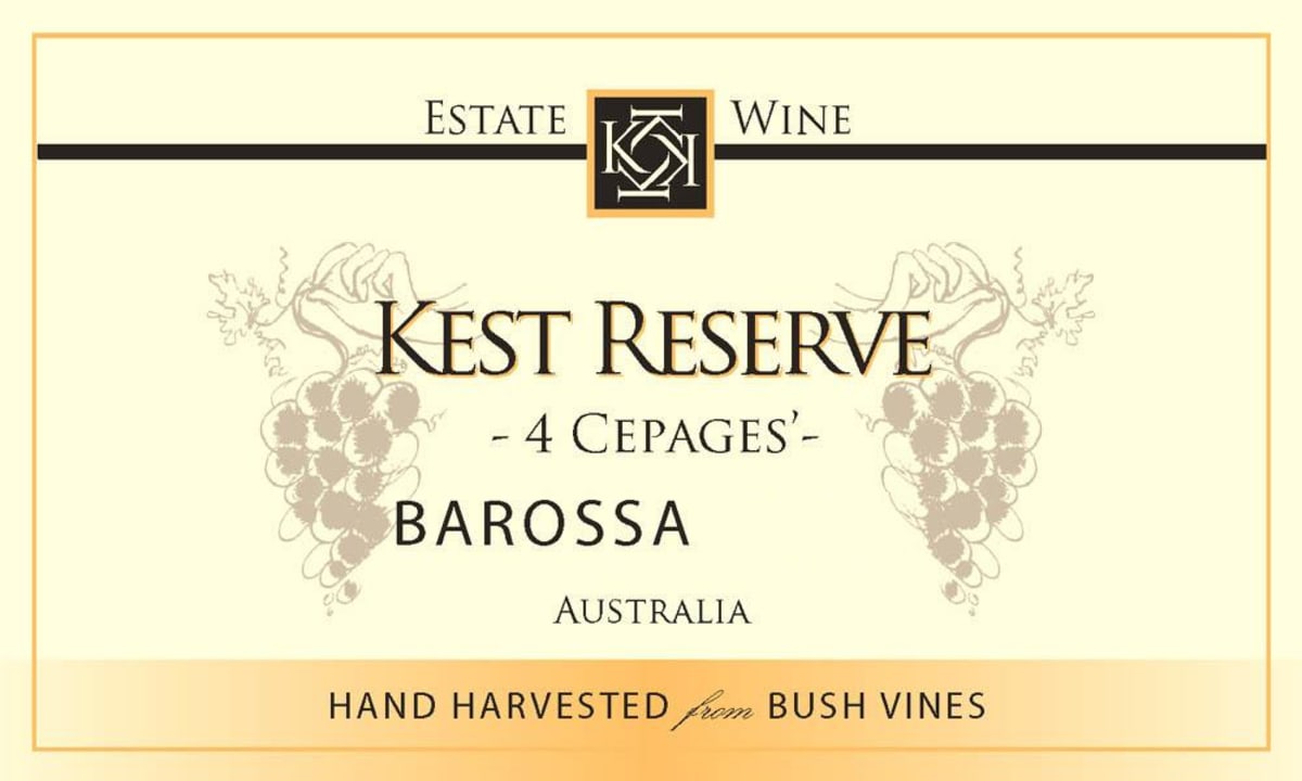 Kest Wines Kest Reserve - 4 Cepages - 2011 Front Label