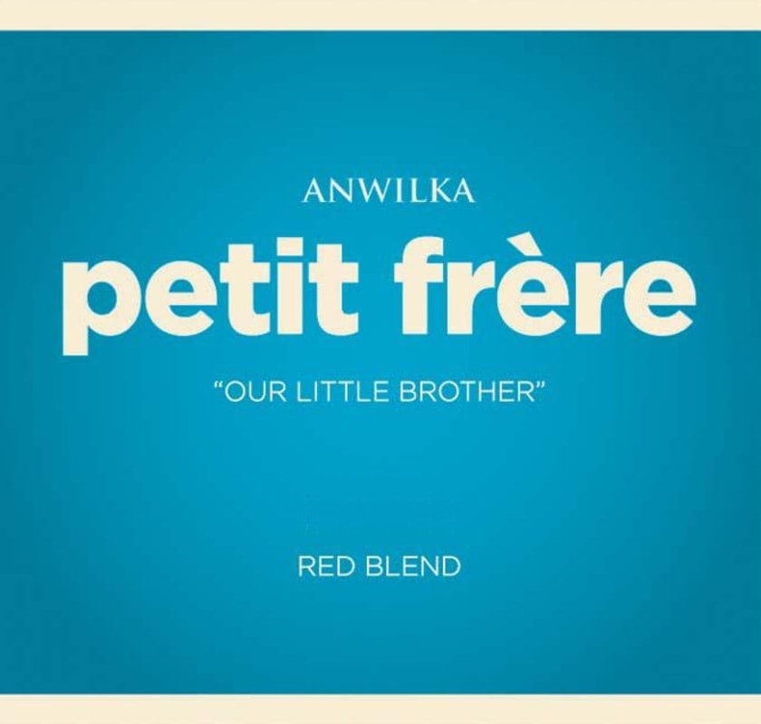 Klein Constantia Anwilka Petit Frere Our Little Brother Red Blend 2013 Front Label