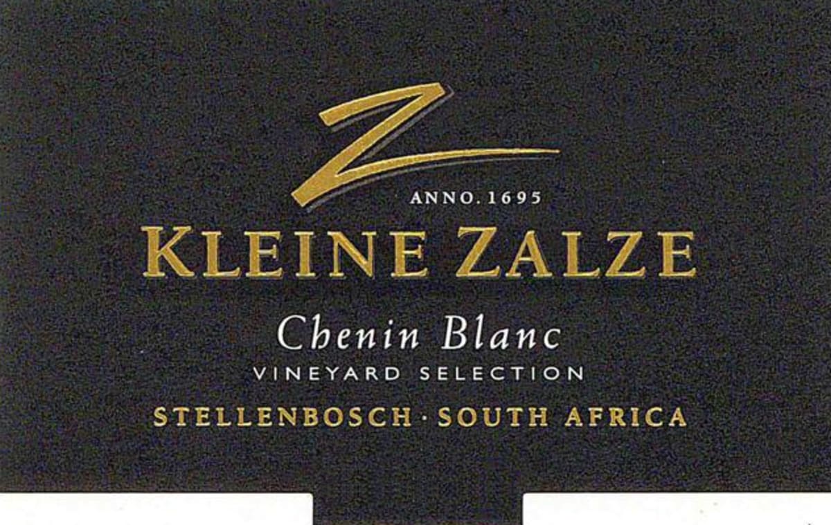 Kleine Zalze Vineyard Selection Barrel Fermented Chenin Blanc 2012 Front Label