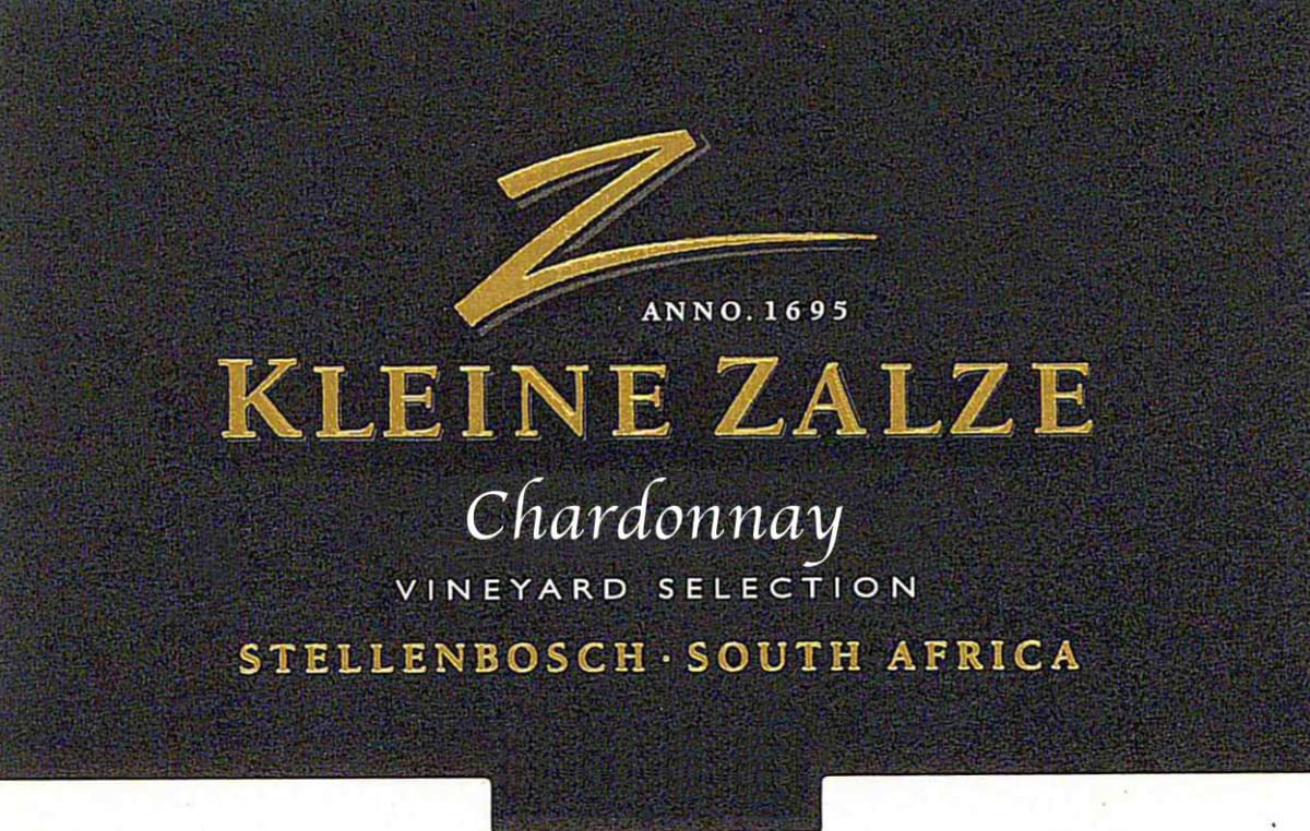 Kleine Zalze Vineyard Selection Barrel Fermented Chardonnay 2013 Front Label